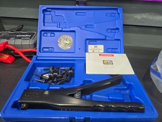 Rivet gun.