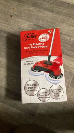 Fuller the rotating hard floor sweeper