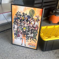 Naruto Poster With Frame