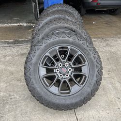 4 2022-2023 Toyota Tundra TRD 20" Wheels Black Wheels Rims 2022-2023