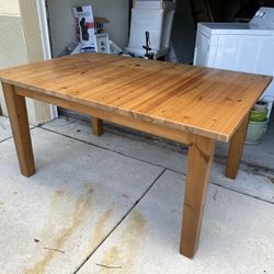 Ikea Wood Dinner Table  Excellent Condition