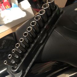 Snap On 1/4 Drive Deep Socket Set Metric 