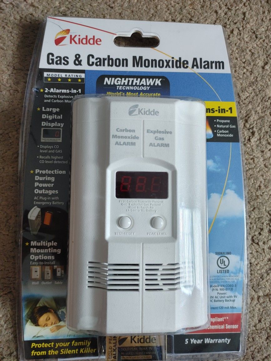 Gas And Carbon Monoxide Alarm