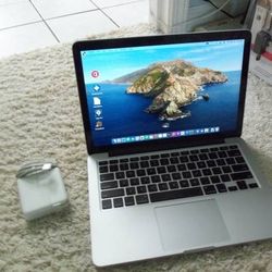 2014 Apple Macbook pro 13" Retina i5 2.8Ghz 8GB 256 SSD Big Sur - $499 (Schererville)

