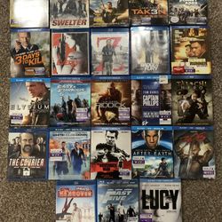 23 Blue Ray Discs