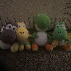 Yoshi Plushies