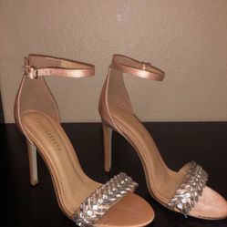 Fashion Nova Pink Heels 6.5