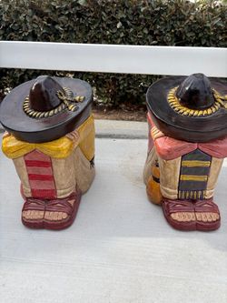 Mexican Siesta Garden Statues Panchos $60 each