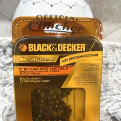 Genuine Black & Decker 6" Replacement Saw Chain RC600