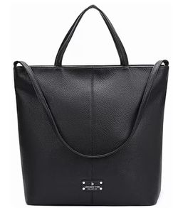 London Fog Large Double Handle Tote Bag New Black color