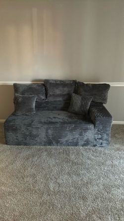 Boneless sofa couch 2 piece