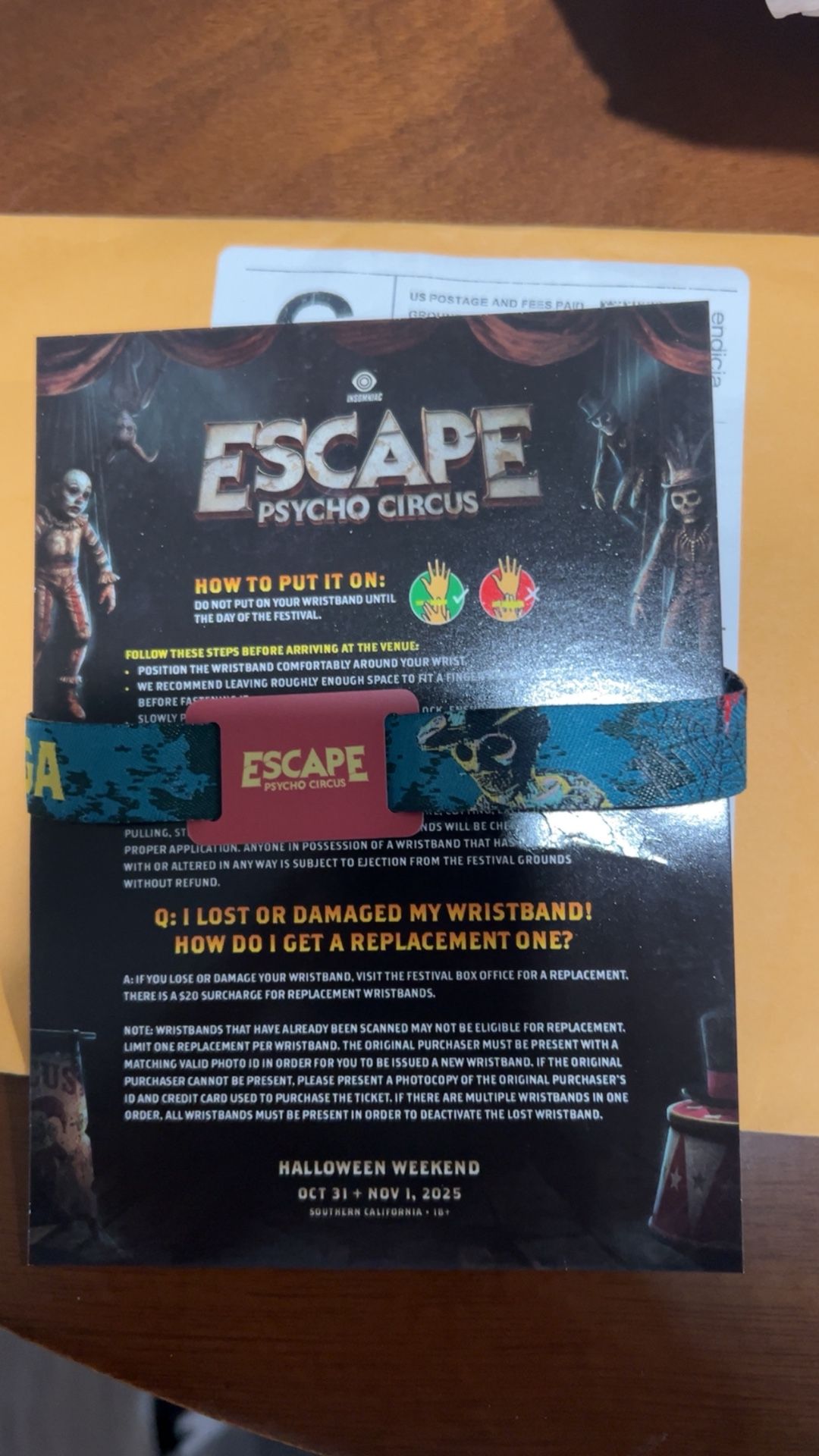 2 Day Ga Escape Ticket