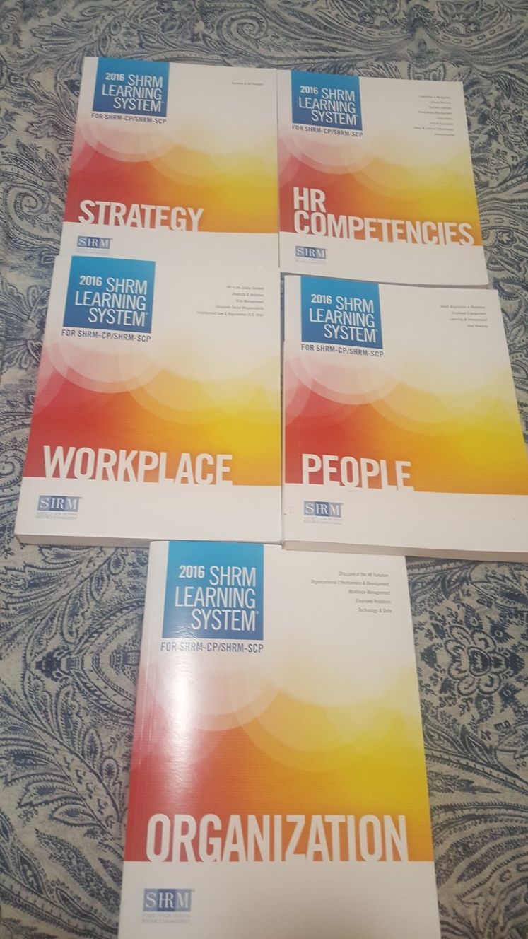 SHRM Learning Management System Textbooks