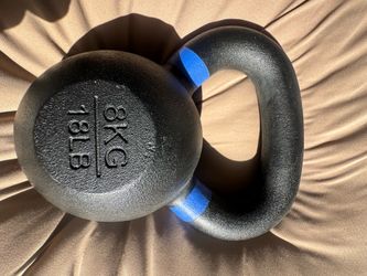 Yes4All Powder Coated Kettlebell, Cast Iron Core Kettlebells with Non-Slip Handle & Flat Bottom for Conditioning, Heavy Duty for Strength Training, 9l