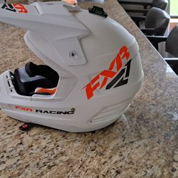 FXR Racing Snowmibile Helmet