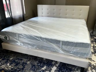 New ultimate 14” inch King Size Hybrid Comfort Support Mattress ⚡️ Shop with $0 Down Financing ⚡️ Same Day Delivery