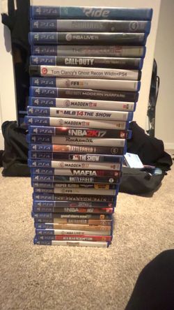 PS4 Games Lot – 30+ Titles
