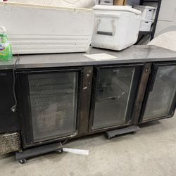 True 3 Door Reach In Cooler