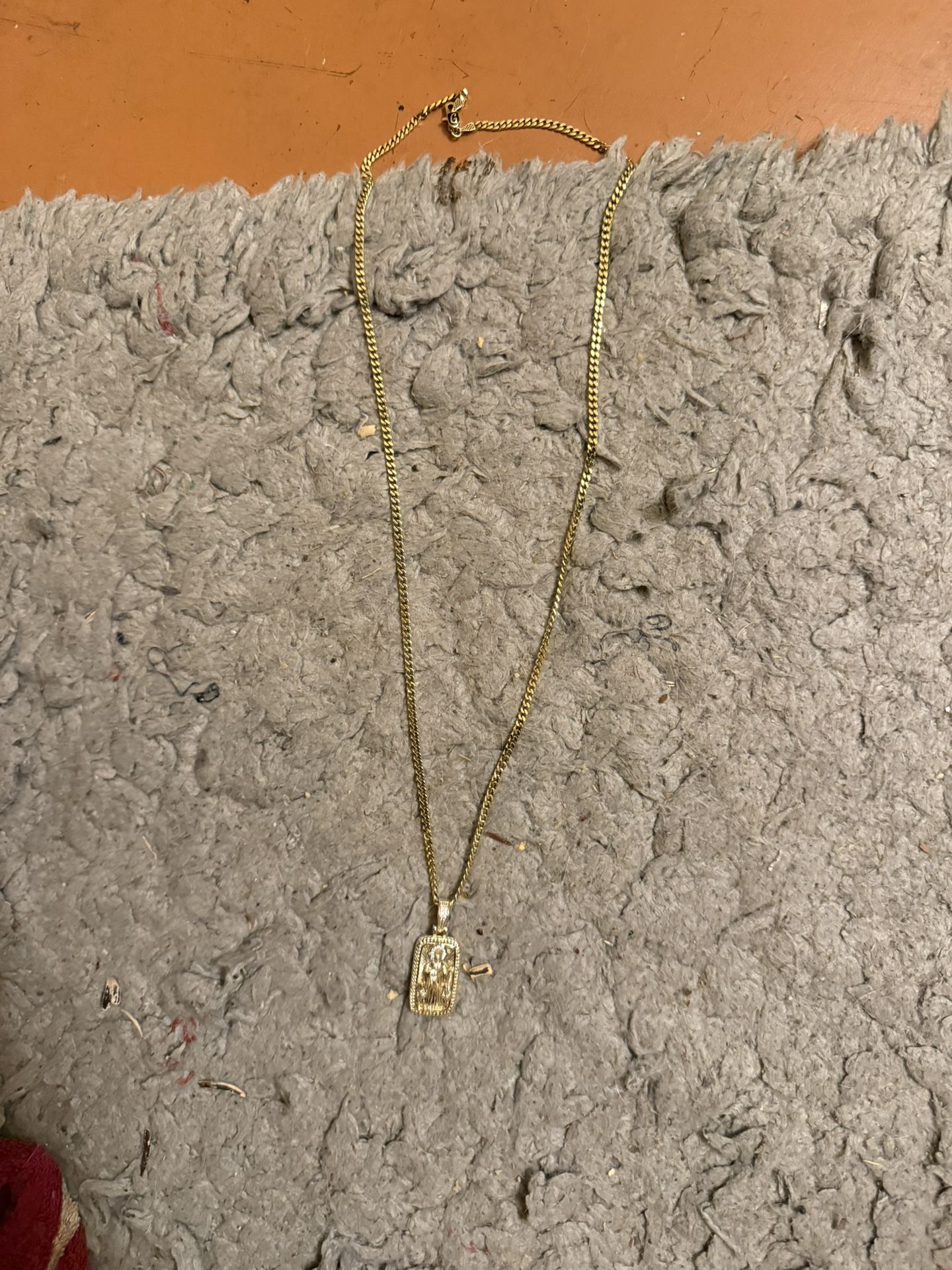 18k Plated 28” Mini Cuban Gold Chain