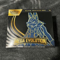Pokémon Mega Evolution ETB (Lucario)$75