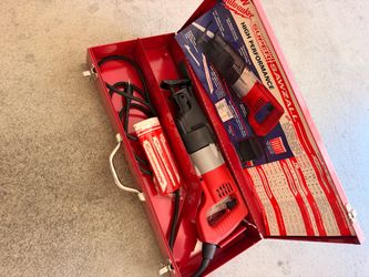 Milwaukee Super Sawzall Reciprocating Saw with Case