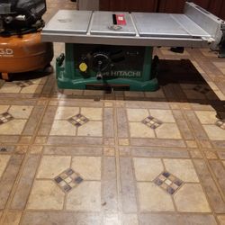 Table saw And Compressor 