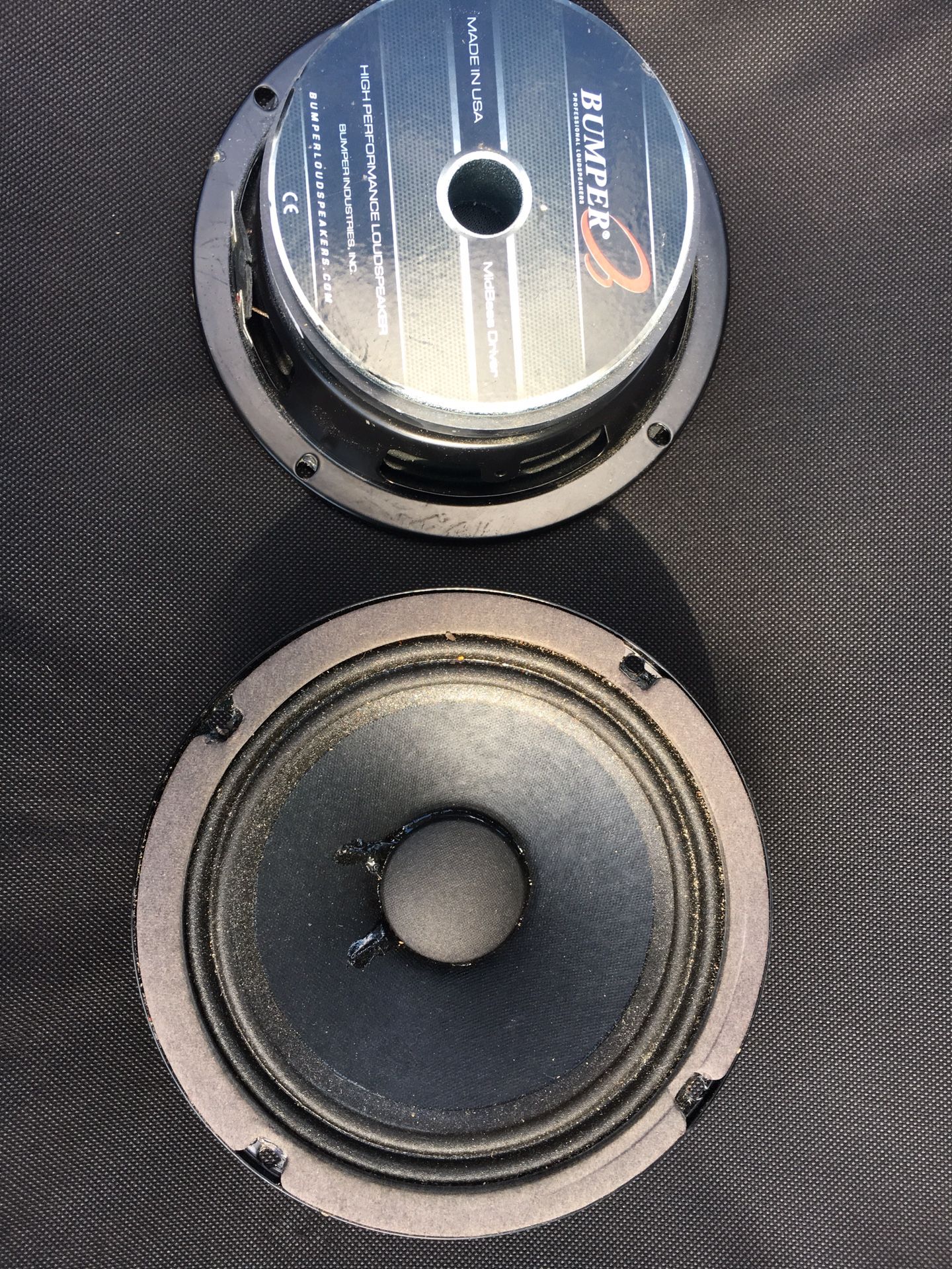 Bumper 6.5 mid bass drivers