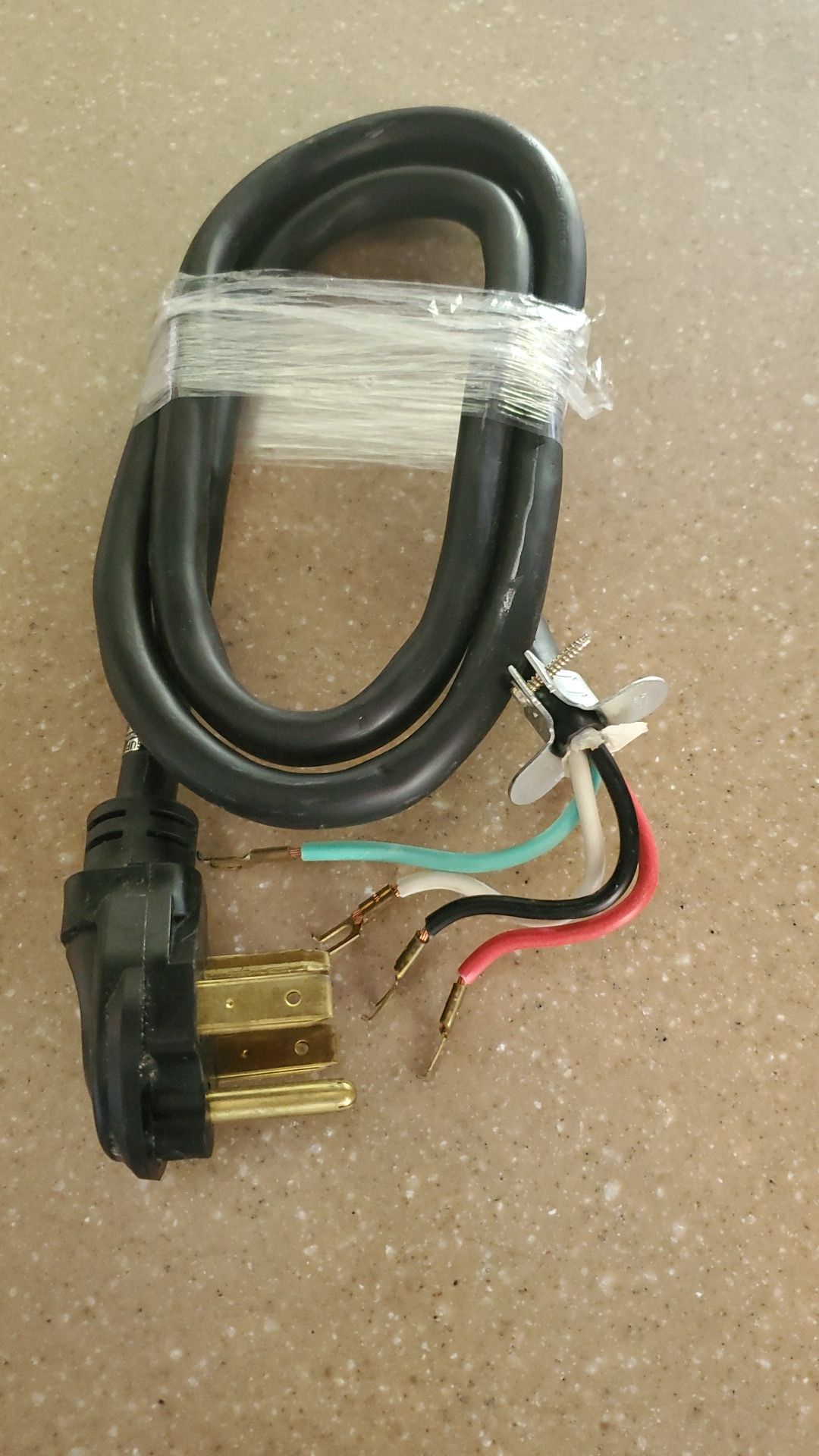 Appliance electrical cord
