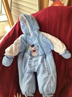 12 Month Snowsuit Okie Dokie