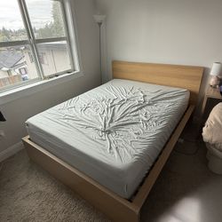 Wooden Queen Bed Frame only