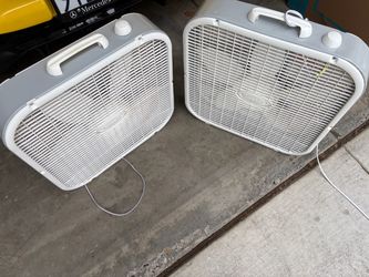 Lasko Box Fans – Set of 2