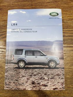 Land Rover LR4 Owner's Manual Handbook Set
