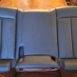 2017-2019 AUDI A4 QUATTRO B9 REAR SEAT (SKIN ONLY) BLACK