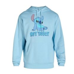 Stitch Not Today Men Hoodie