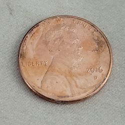 USA Lincoln Shield Cent 2016-D