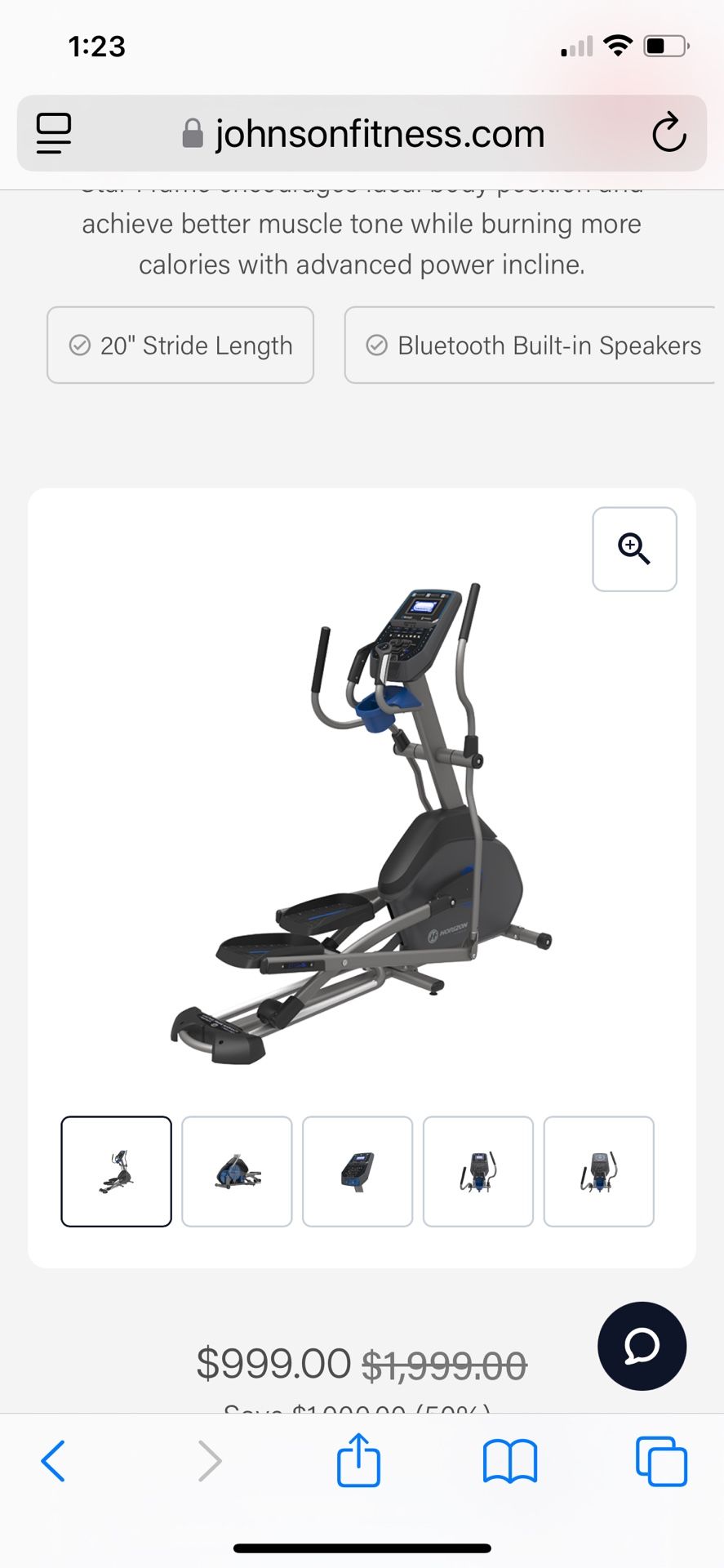 Horizon 7.0 AE Elliptical