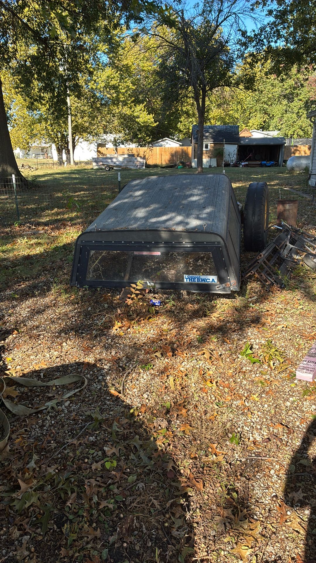 Camper And A Homemade 