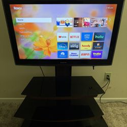 Samsung TV and Stand