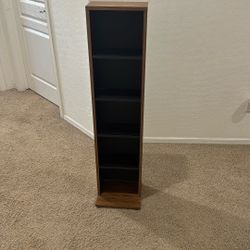 4 Shelf book & DVD Holder