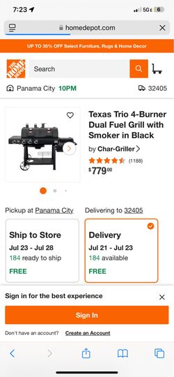 Char-griller gas and charcoal grill