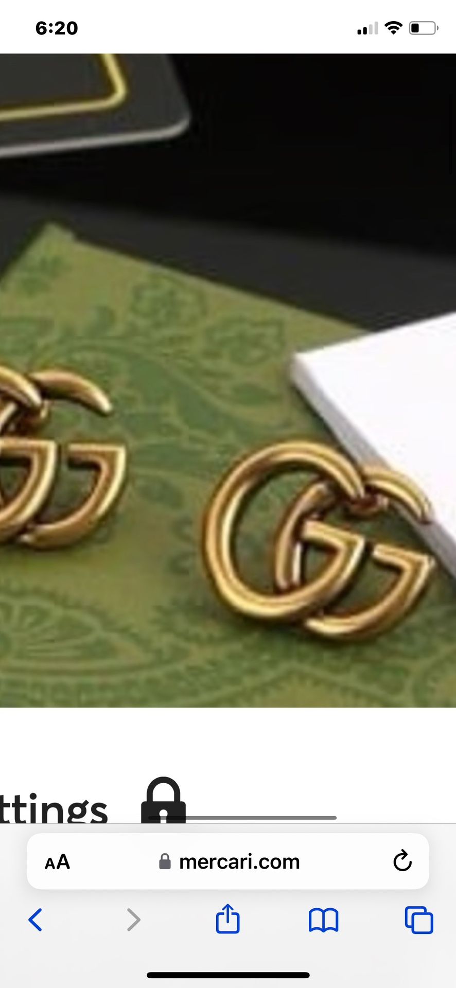 Beautiful Gold Plated Earrings