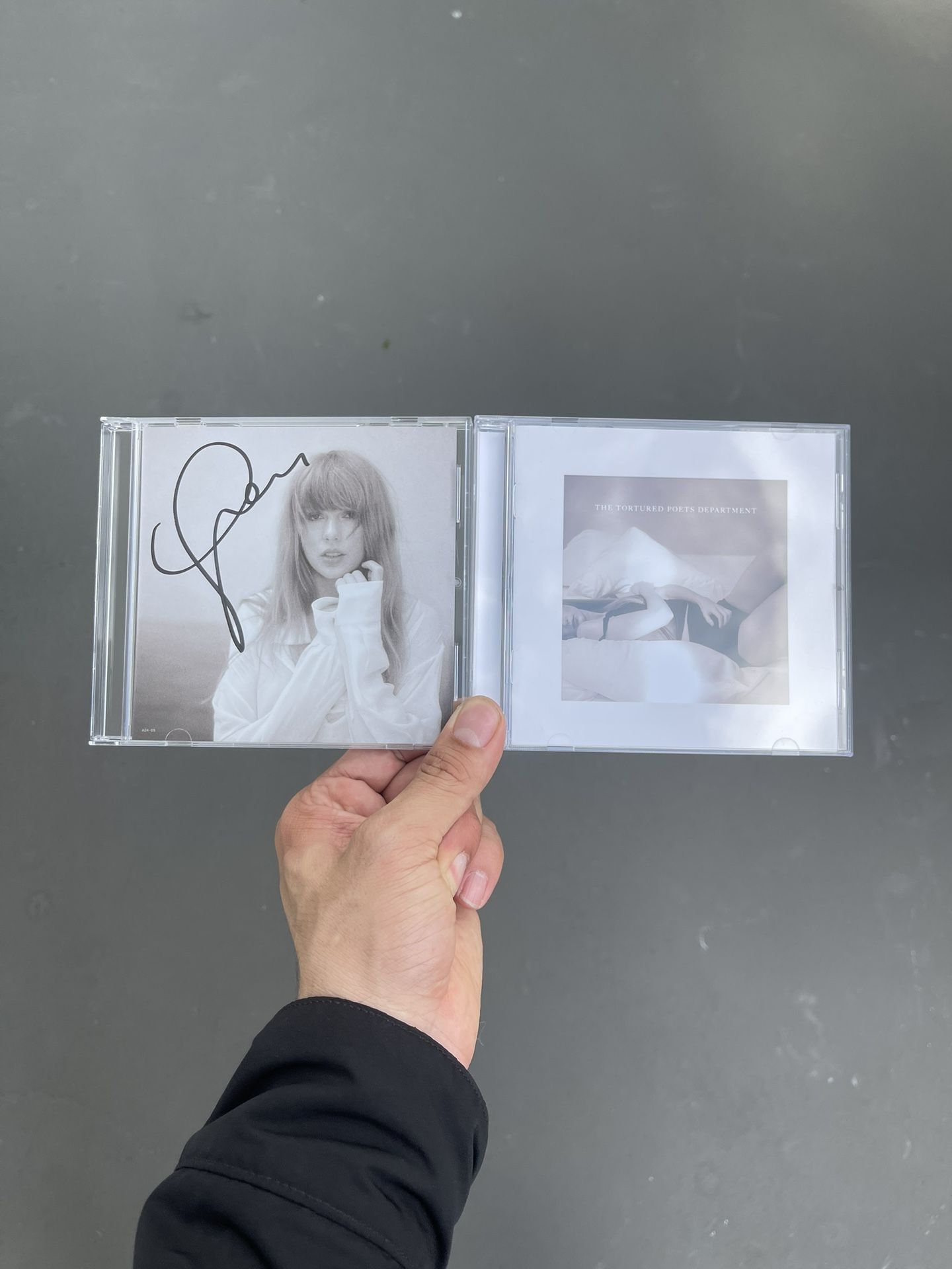 Taylor Swift The Tortured Poets Department CD + Manuscript With Hand Signed Photo