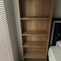Wooden Bookshelf