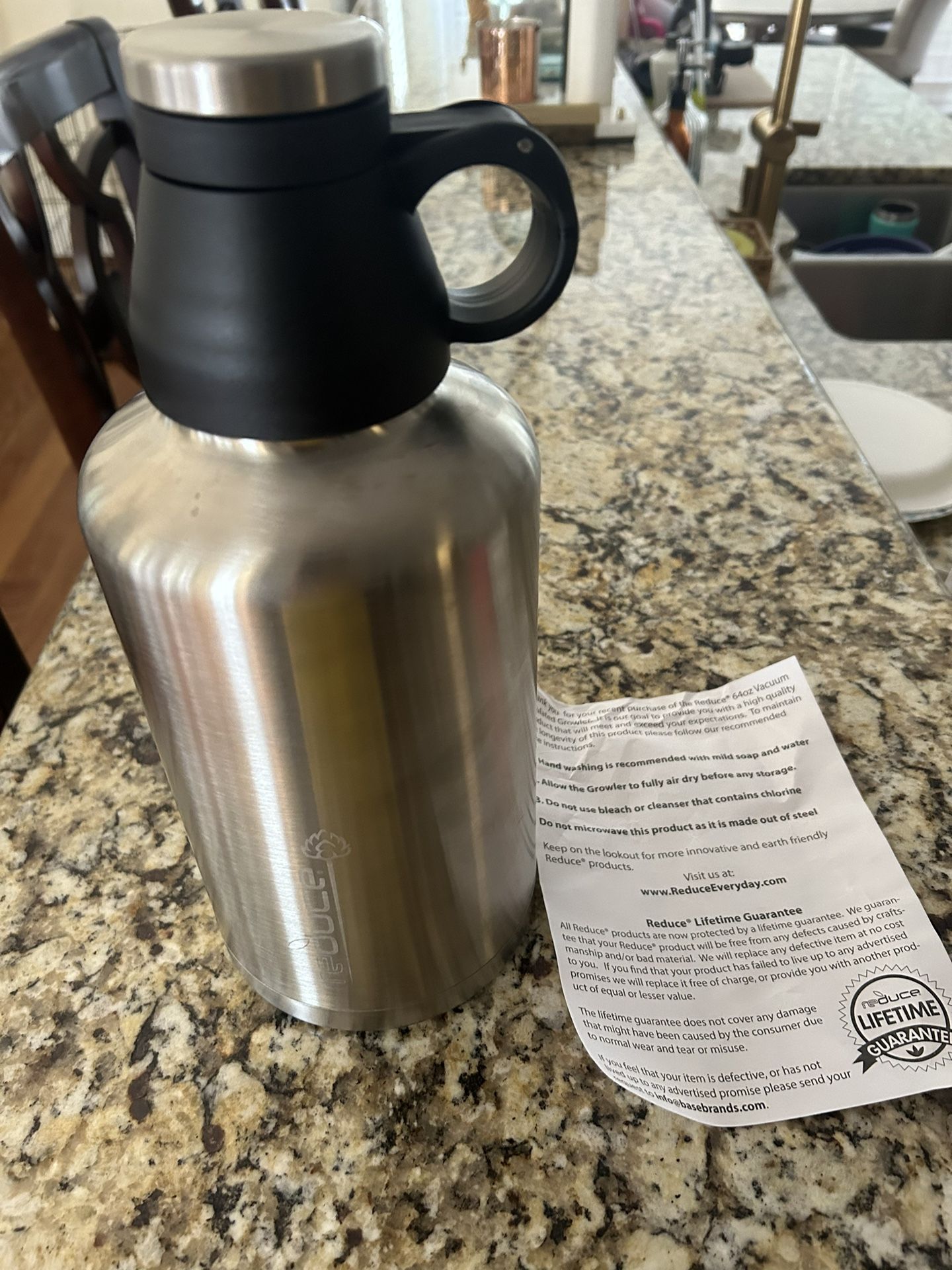 Reduce Stainless GrowlerNew