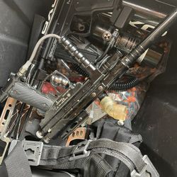 3  Paint Ball Guns & Accessories