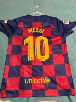Lionel Messi #10 FC Barcelona Replica Jersey XL – 2019/20 Home Kit