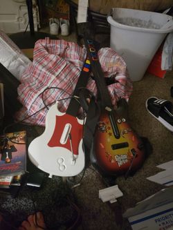 Guitar Hero guitars