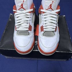 Jordan 4 Retro OG Fire Red 2020  Size 8