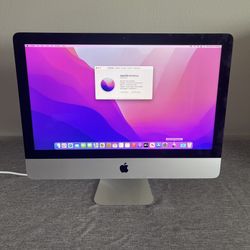 Mac Computer 21.5 AIO 2015 Monterrey A1418 