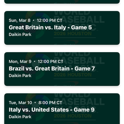 World Series of baseball tickets